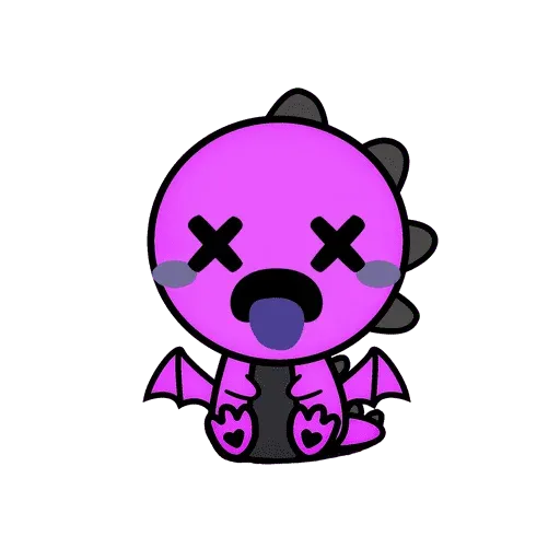 Purple Dragon - Sticker 17