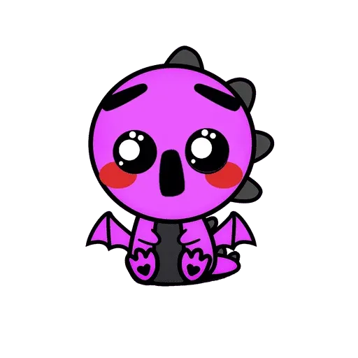 Purple Dragon - Sticker 15