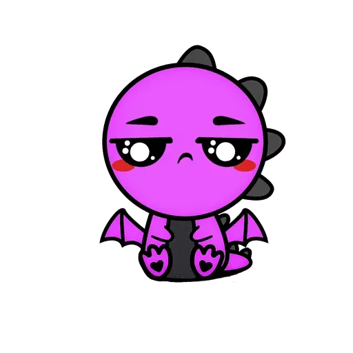 Purple Dragon - Sticker 19