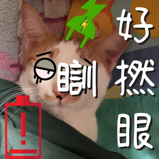 港短閪貓團（表情篇） - Sticker 14