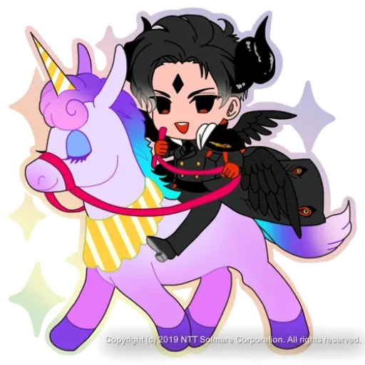 Obey Me! Chat Stickers 2 - Sticker 10