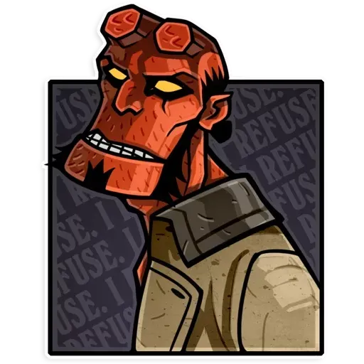 Hellboy - Sticker 13