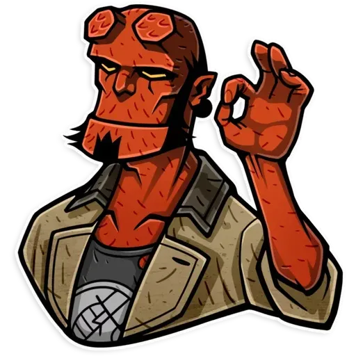 Hellboy - Sticker 16