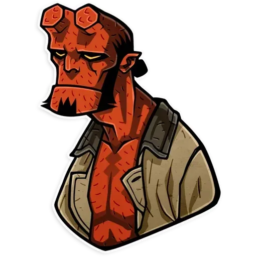 Hellboy - Sticker 10