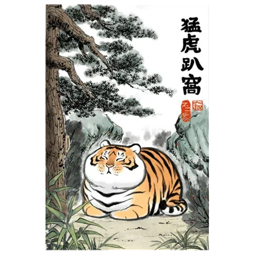 Tiger 🐯 1 - Sticker 11