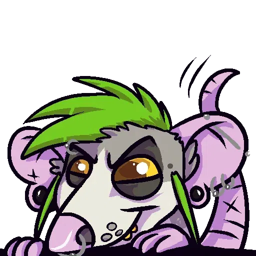 Punk Rat - Sticker 20
