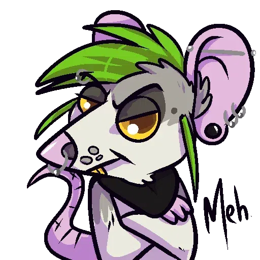 Punk Rat - Sticker 11