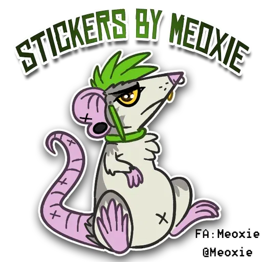 Punk Rat - Sticker 28