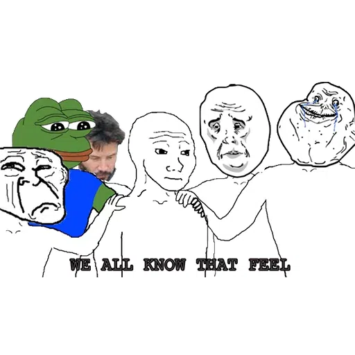 Feels guy - Sticker 27