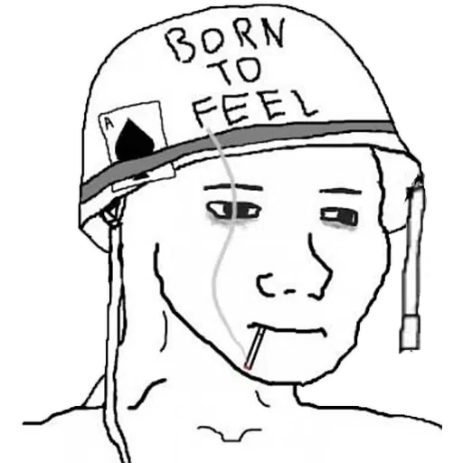 Feels guy - Sticker 23