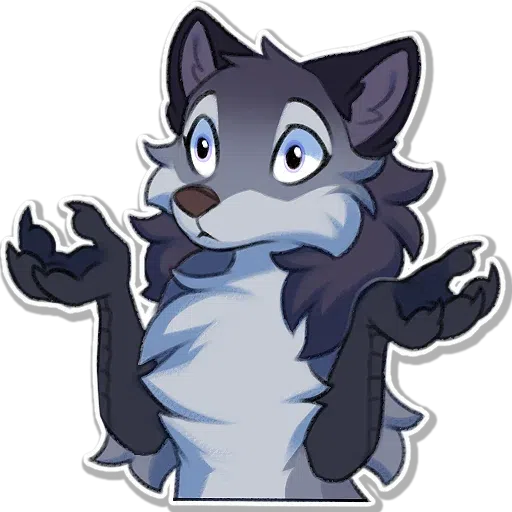 Wolfy - Sticker 30