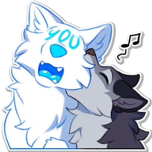 Wolfy - Sticker 10