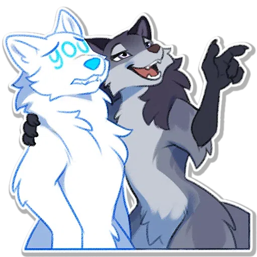 Wolfy - Sticker 11
