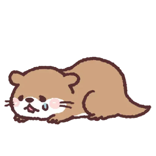 小水獺君1 - Sticker 15