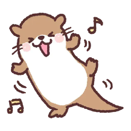 小水獺君1 - Sticker 24