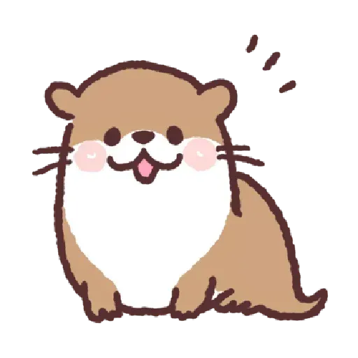 小水獺君1 - Sticker 26