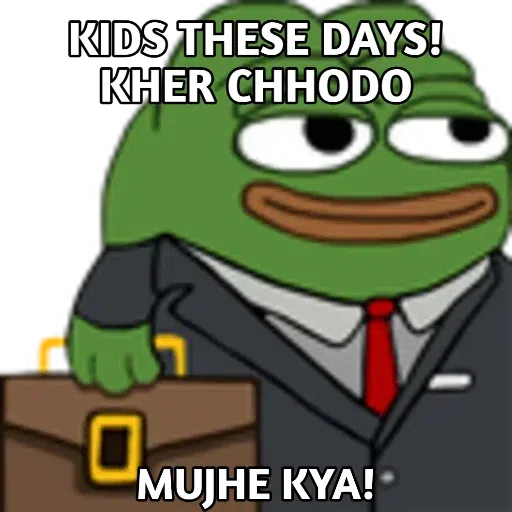 Mujhe Kya ? - Sticker 14
