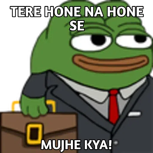 Mujhe Kya ? - Sticker 13
