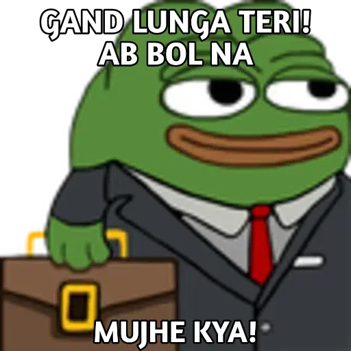 Mujhe Kya ? - Sticker 23