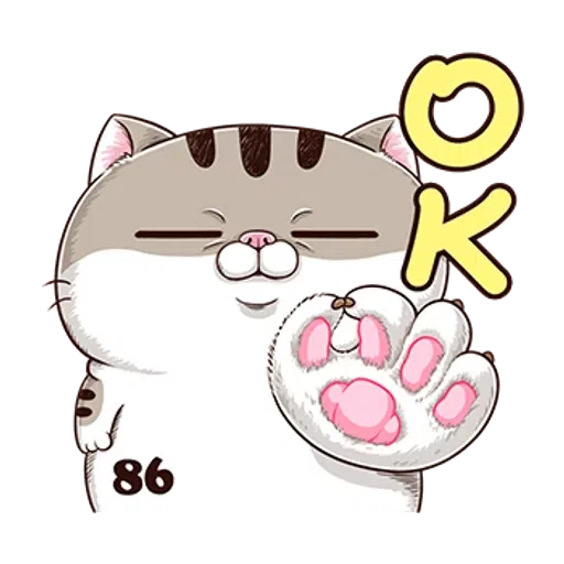 Ami fat cat5 - Sticker 26