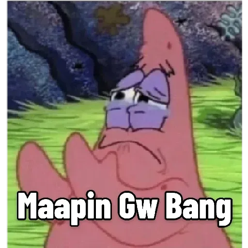 patrick star - Sticker 30