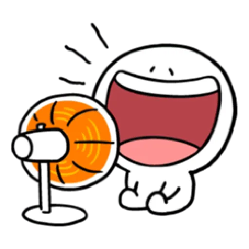 Smile Person Summer 1 - Sticker 21