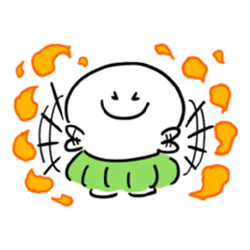 Smile Person Summer 1 - Sticker 30
