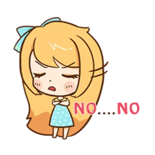 Yellow hair - Sticker 13
