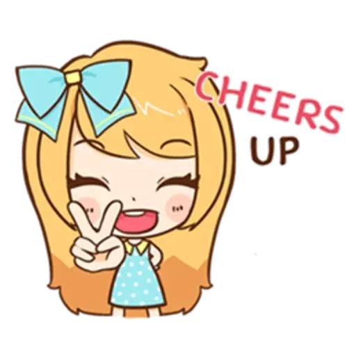 Yellow hair - Sticker 22