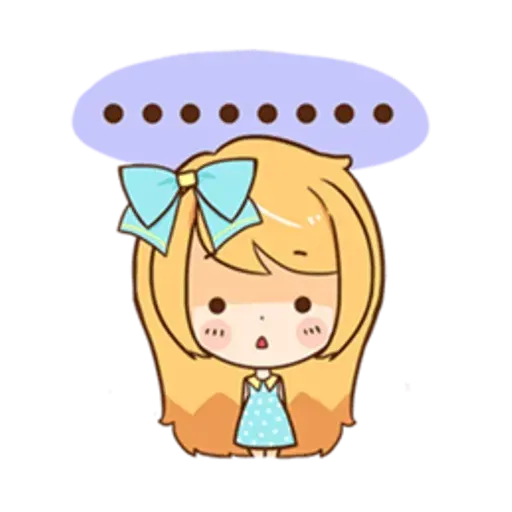 Yellow hair - Sticker 18