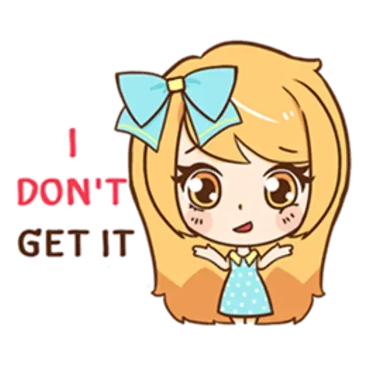 Yellow hair - Sticker 28