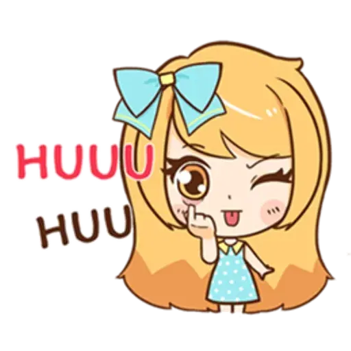 Yellow hair - Sticker 15