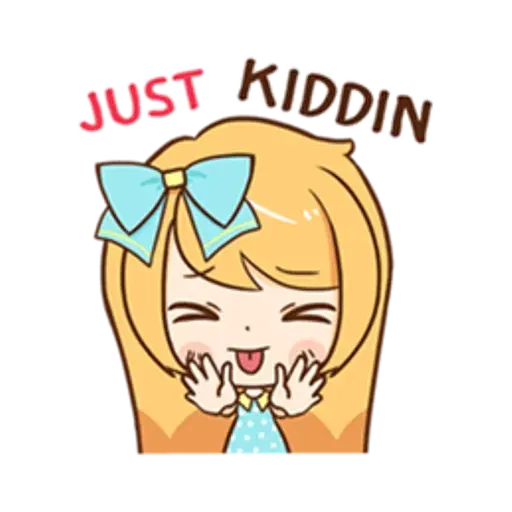Yellow hair - Sticker 17