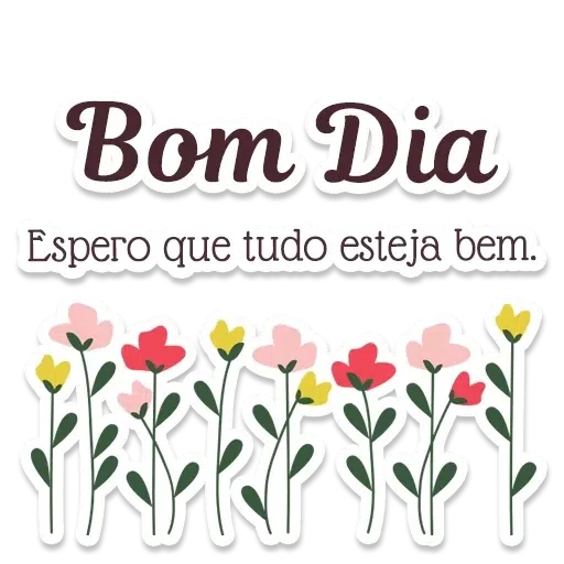 Bom dia com mensagem - Sticker 13