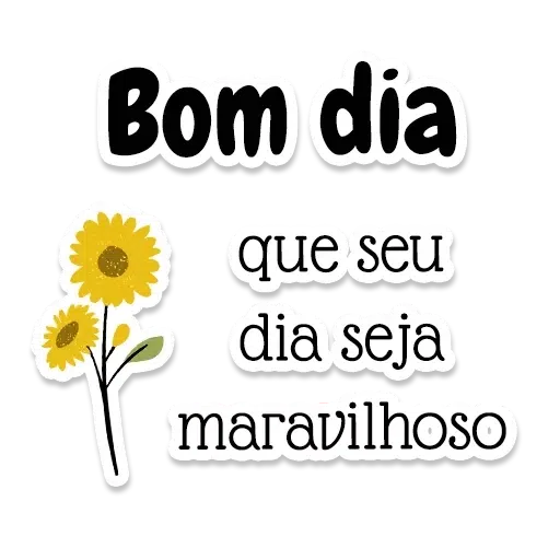 Bom dia com mensagem - Sticker 29