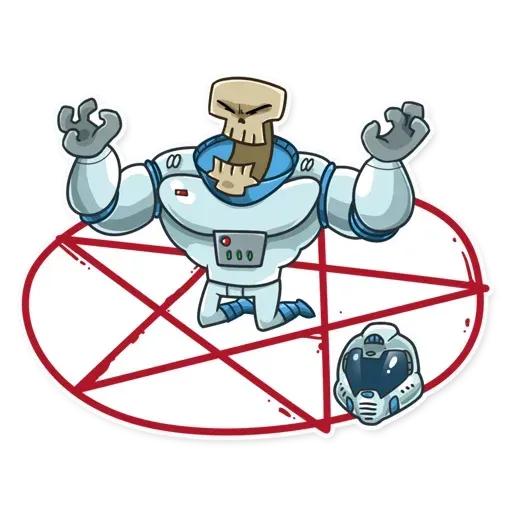 Lone dead spaceman - Sticker 11