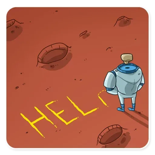 Lone dead spaceman - Sticker 14