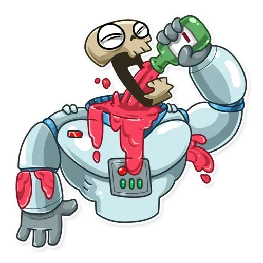 Lone dead spaceman - Sticker 30