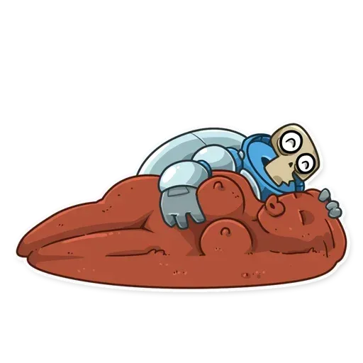 Lone dead spaceman - Sticker 18
