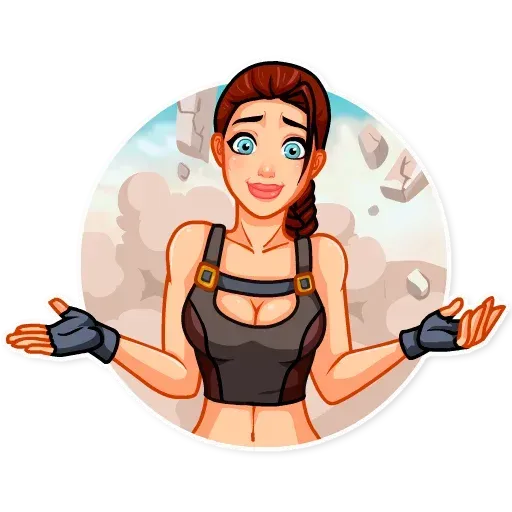 Tomb raider - Sticker 9