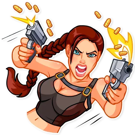 Tomb raider - Sticker 11