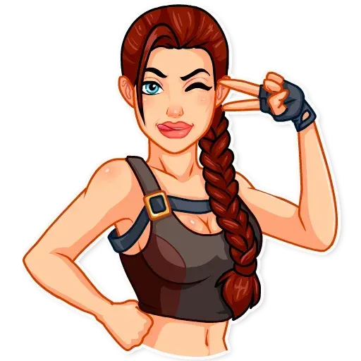Tomb raider - Sticker 14