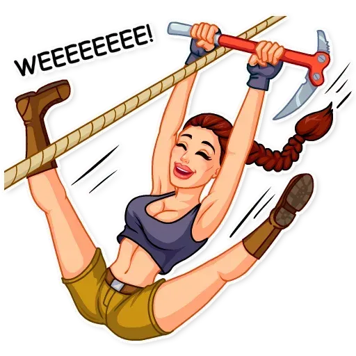Tomb raider - Sticker 17
