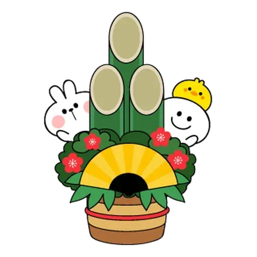 Spoiled Rabbit New Year2 - Sticker 9