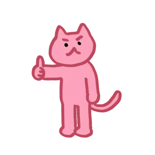 Pinkcat - Sticker 14