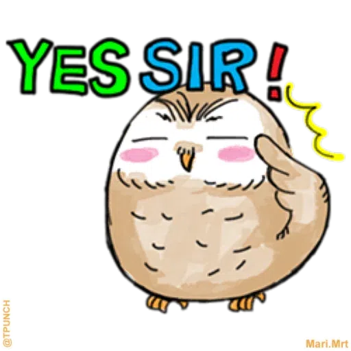 A little cute owl - Sticker 10