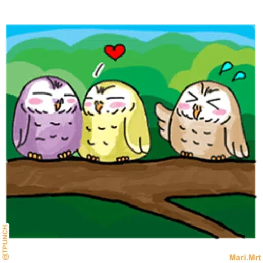 A little cute owl - Sticker 29