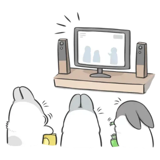 Rabbit Christmas 2 - Sticker 9
