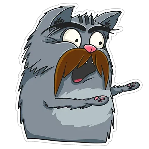 Friedrich The Cat - Sticker 18