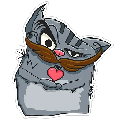 Friedrich The Cat - Sticker 14